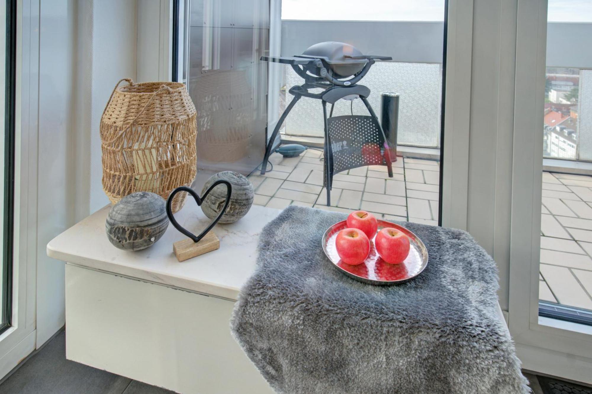 Apartment Penthouse - Jacuzzi - Bbq - Dachterrasse Karlsruhe